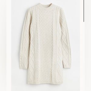 NW H&M Cable-knit dress